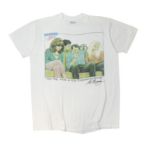 Vintage 1997 Married With Children TV Show Al Bundy Peg White T-Shirt Size L
